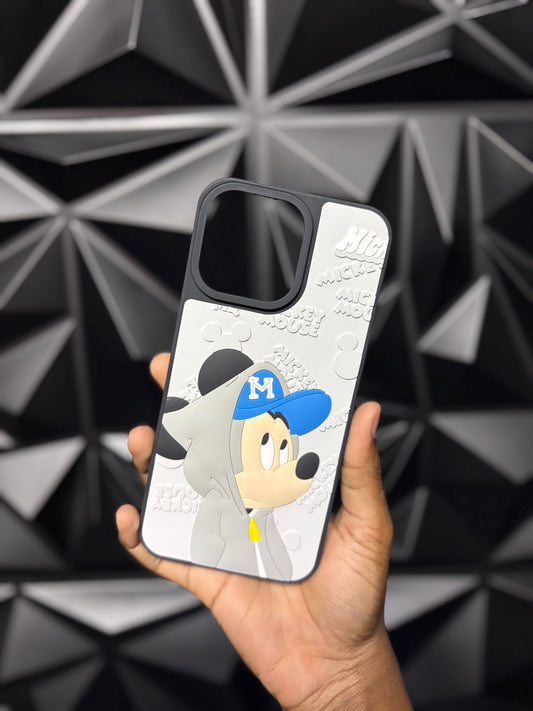 3D Cartoon: Mickey Mouse Gray Case