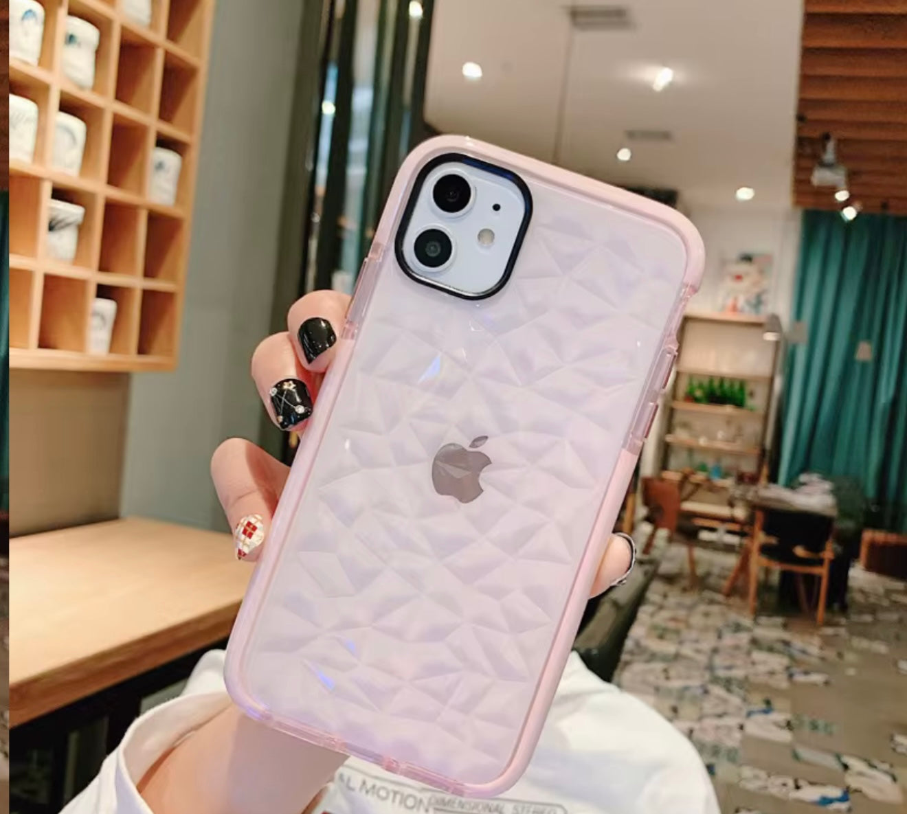 Pink Diamond Marble 3D Cases
