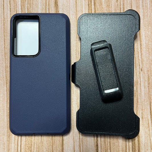 NAVY BLUE & BLACK SAMSUNG NOTE 10+ OTTER BOX CASE