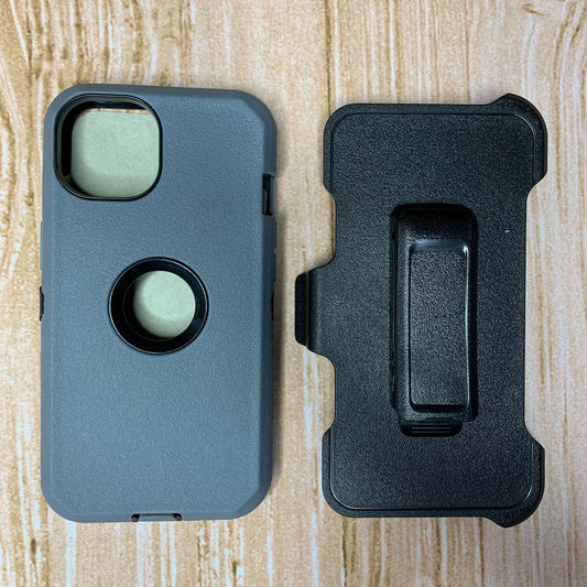 GRAY & BLACK IPHONE 16 PRO MAX OTTER BOX CASE
