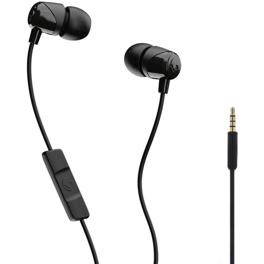 Skullcandy Jib XT Wired Inner Ear Earbuds, 3.5mm Jack, Black