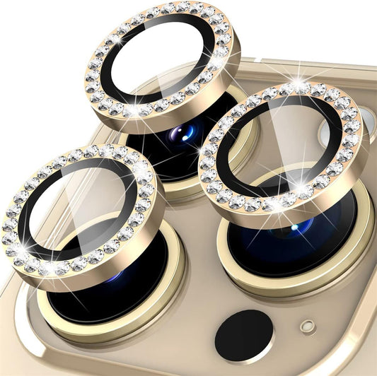 Gold Diamond Lens Protector